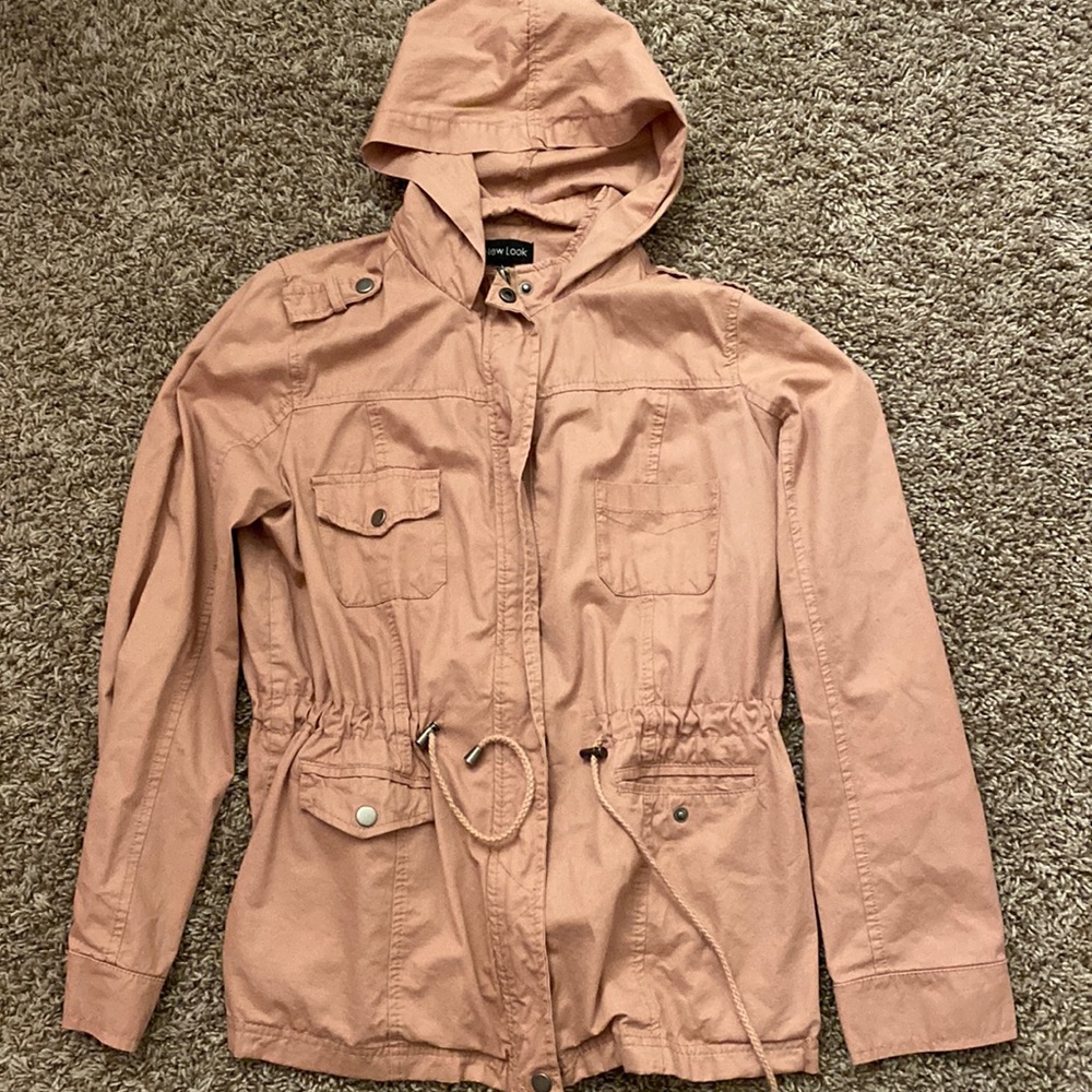 New Look womens utility jacket in pink